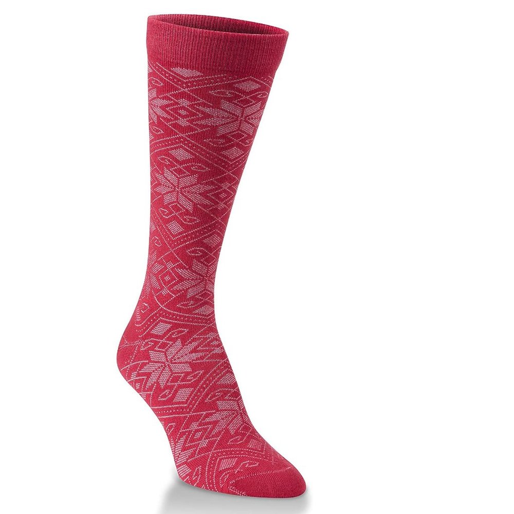 🛍3/$30🛍 🎁 World's Softest Knit Cotton Snowfall Crew Socks